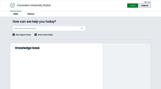 canadianuniversitydubai.freshdesk.com