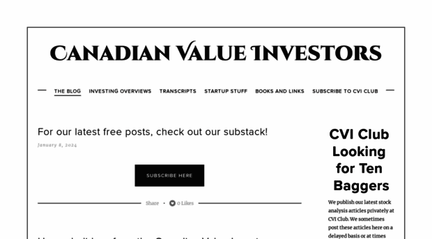 canadianvalueinvestors.com