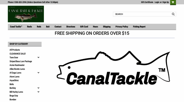 canalbaitandtackle.com