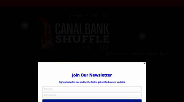 canalbankshuffle.com