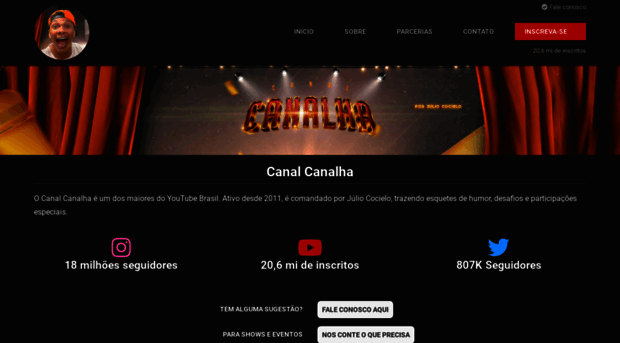 canalcanalha.com.br