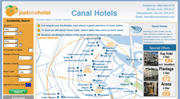 canalhotels.co.uk
