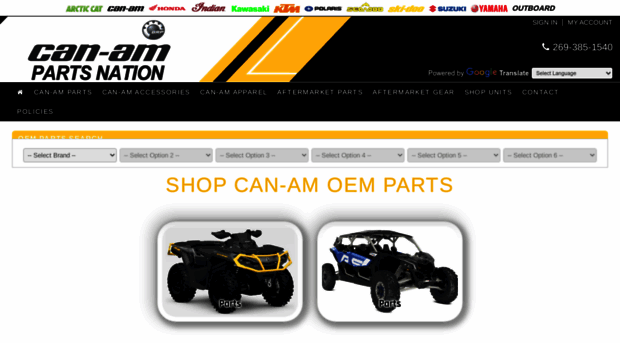 canampartsnation.com