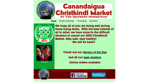 canandaiguachristkindlmarket.com