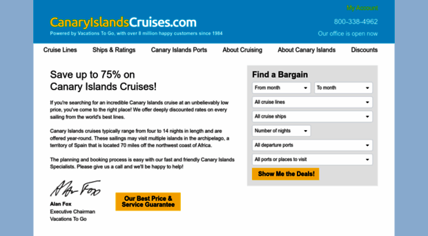 canaryislandscruises.com