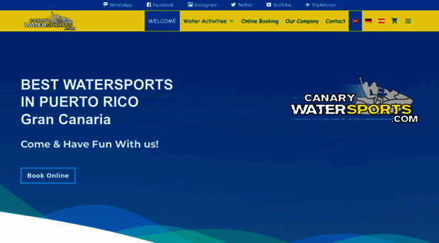 canarywatersports.com