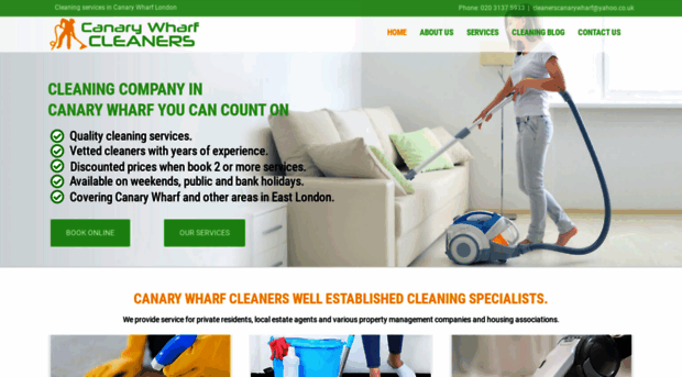 canarywharfcleaners.co.uk