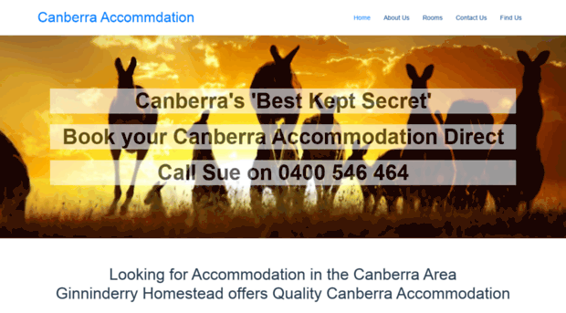 canberra-accommodation.com