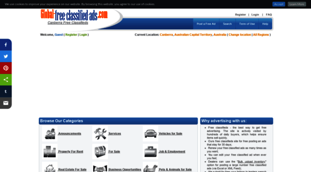 canberraact.global-free-classified-ads.com
