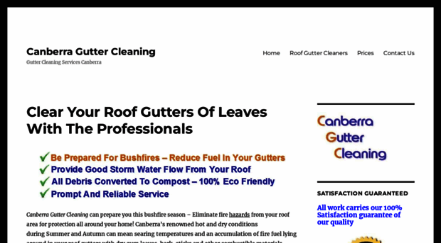 canberraguttercleaning.com.au