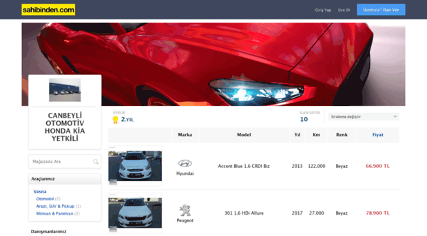 canbeyliotomotivurfa.sahibinden.com