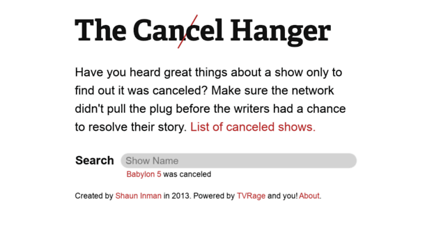 cancelhanger.com