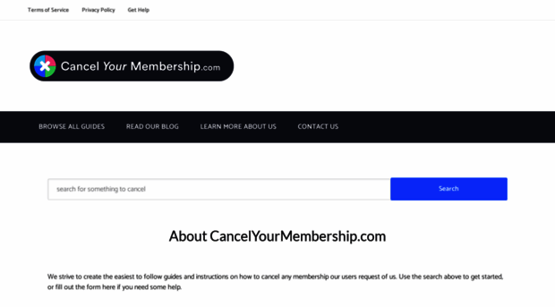 cancelyourmembership.com