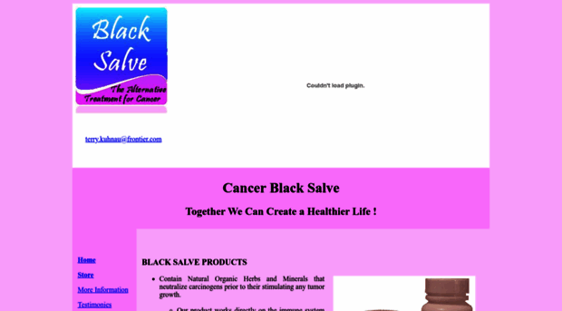 cancerblacksalve.com