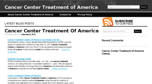 cancercentertreatmentofamerica.org