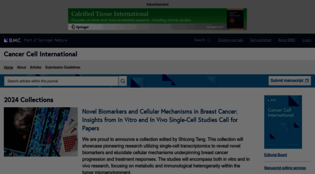 cancerci.biomedcentral.com