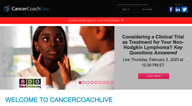 cancercoachlive.com