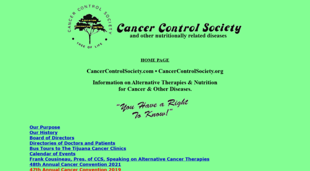 cancercontrolsociety.com