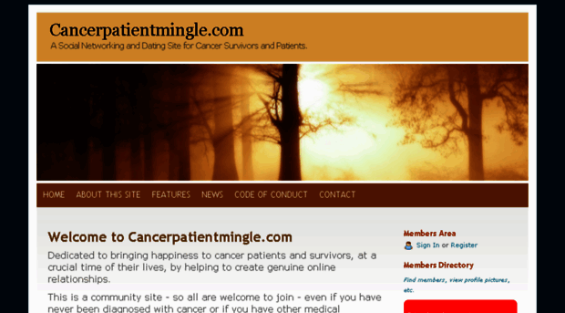 cancerpatientmingle.com