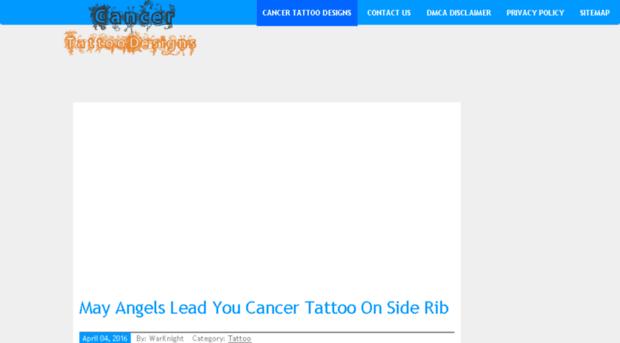 cancertattoodesigns.com