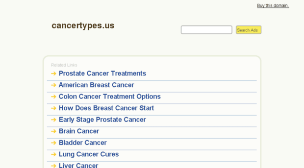 cancertypes.us