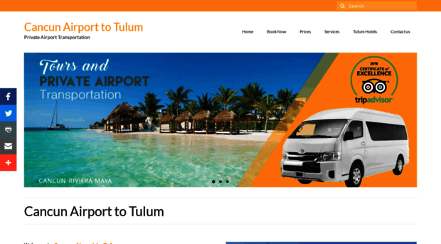 cancunairporttotulum.com