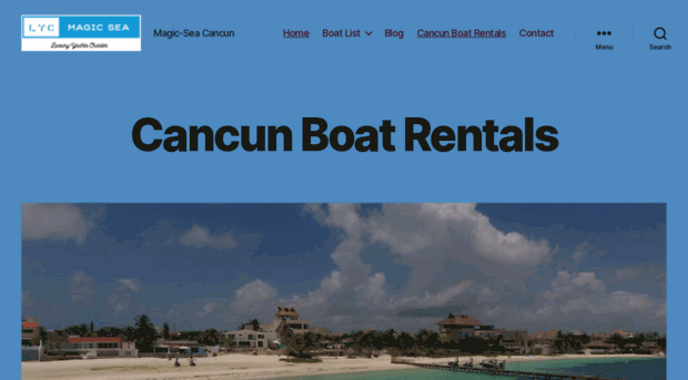 cancunboatrentals.com