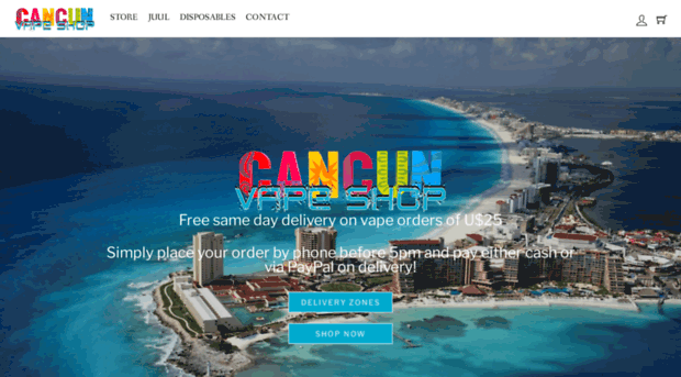 cancunvapeshop.com