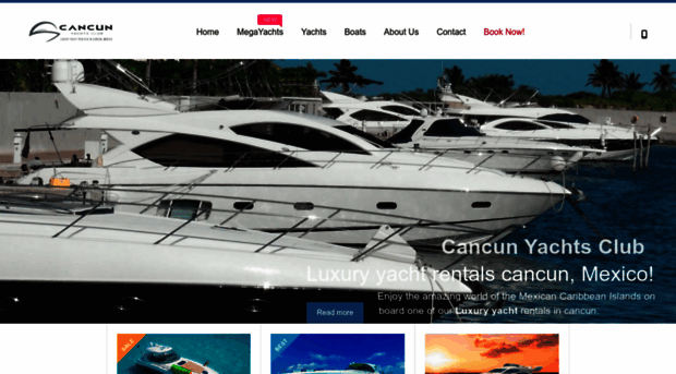 cancunyachtsclub.com