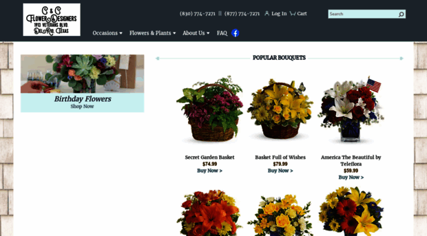 candcflowerdesigners.com