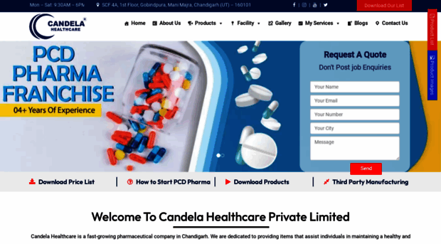 candelahealthcare.com