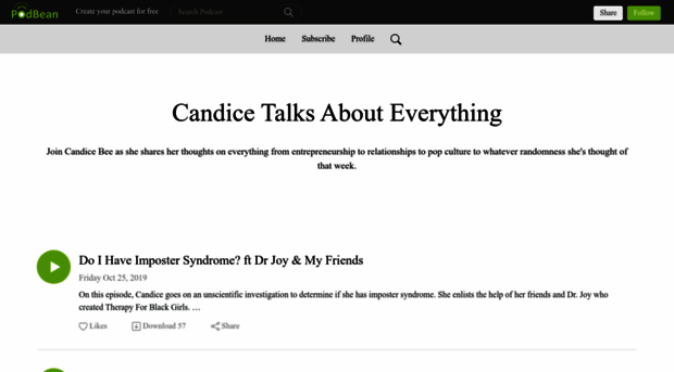 candicetalksabouteverything.podbean.com