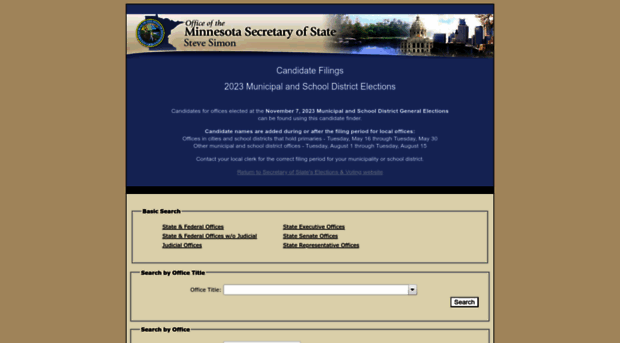 candidates.sos.state.mn.us
