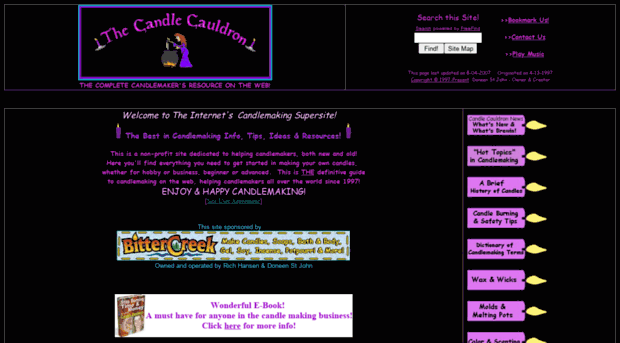 candlecauldron.com