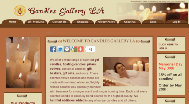 candlesgalleryla.com