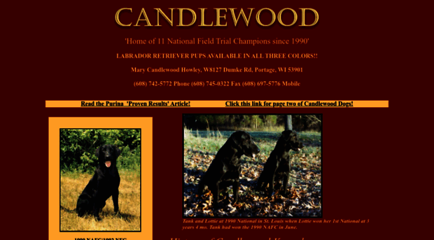 candlewoodkennels.net