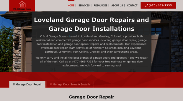 candmgaragedoorsinc.com