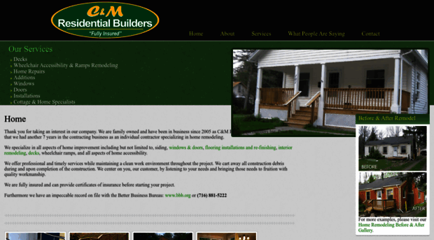 candmresidentialbuilders.com