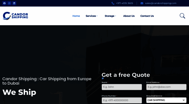 candorshipping.com