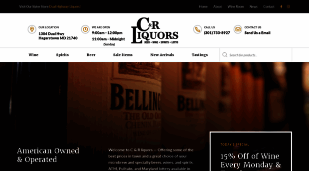 candrliquors.com
