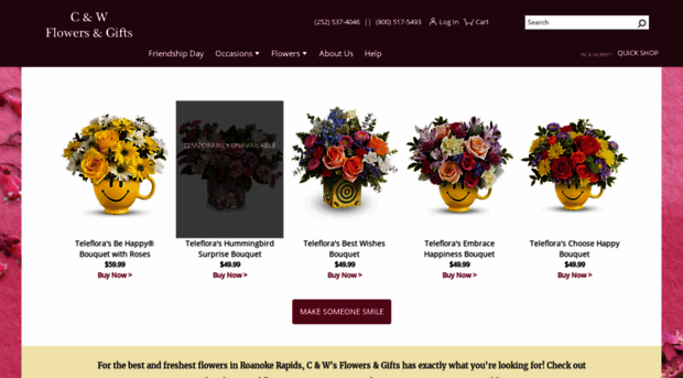 candwflowersandgifts.com