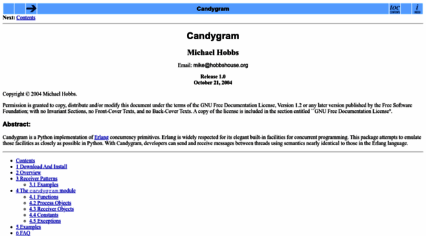 candygram.sourceforge.net