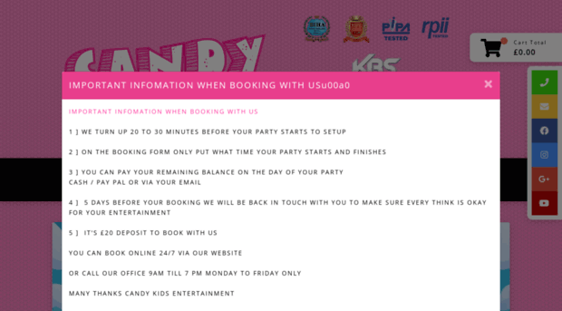 candykidsentertainment.co.uk