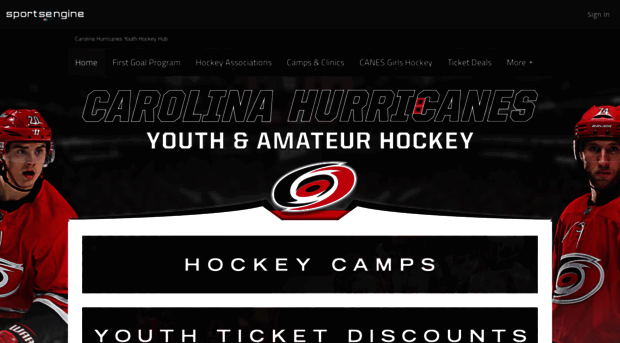 canesyouthhockey.com