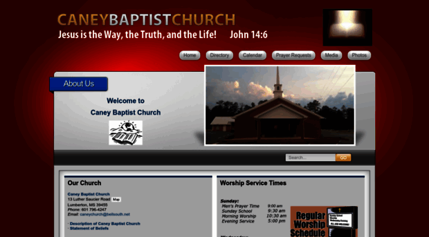 caneybaptistchurch.net