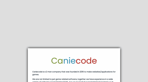 caniecode.com