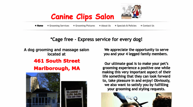 canineclipssalon.com
