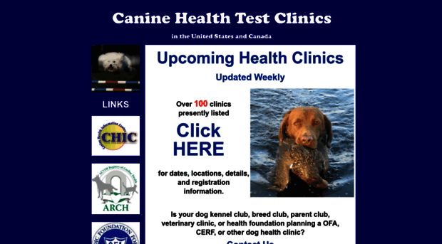 caninehealthclinics.org