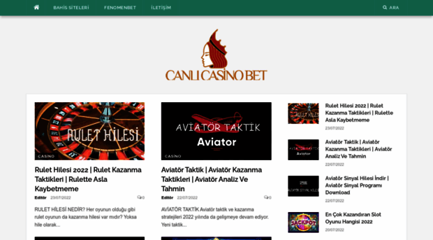 canlicasinobet.com