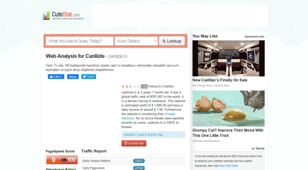 canliizle.tv.cutestat.com